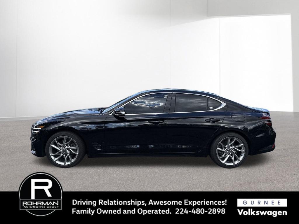 used 2022 Genesis G70 car, priced at $25,336