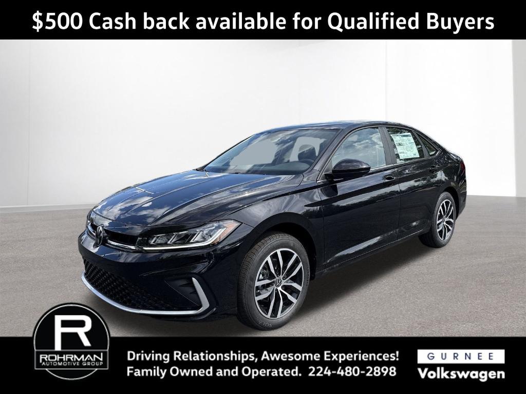 new 2025 Volkswagen Jetta car, priced at $27,096