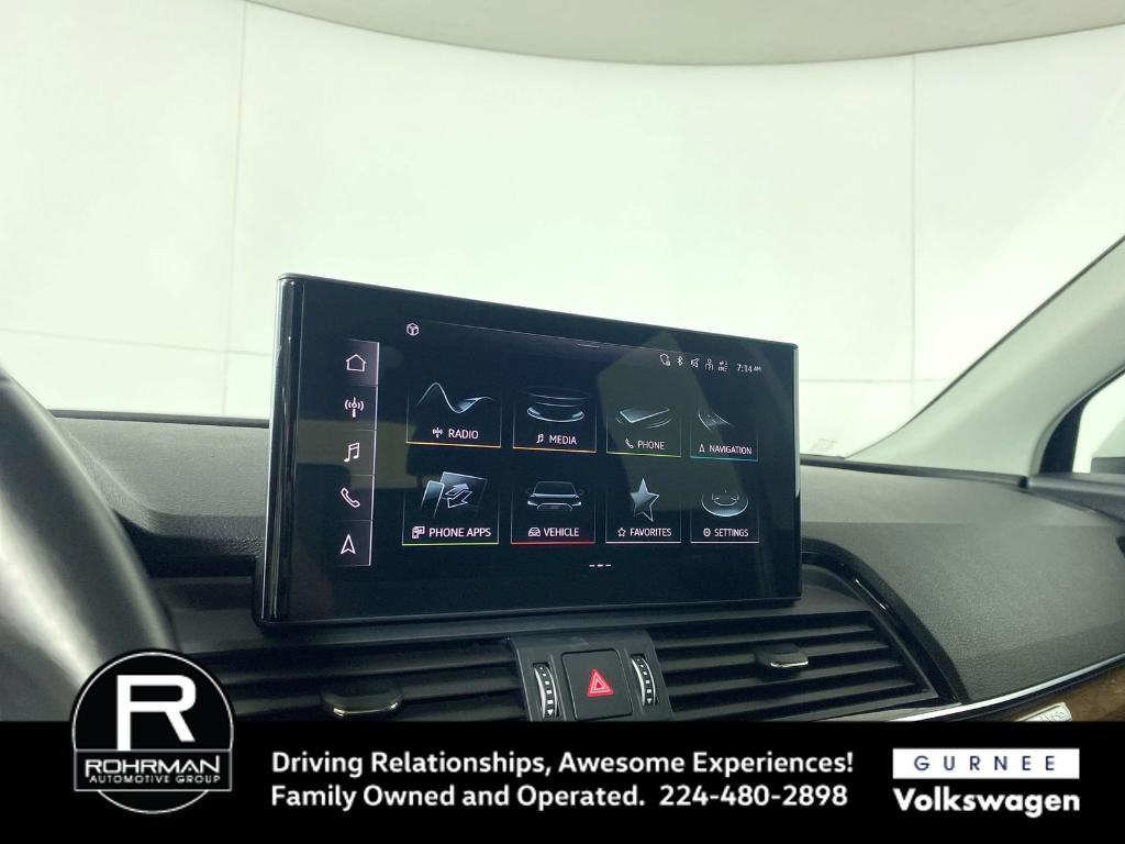 used 2022 Audi Q5 car, priced at $24,838