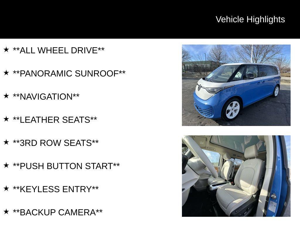 new 2025 Volkswagen ID. Buzz car, priced at $67,436