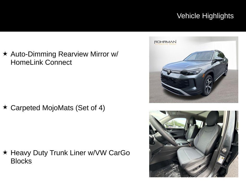 new 2025 Volkswagen Tiguan car, priced at $35,474