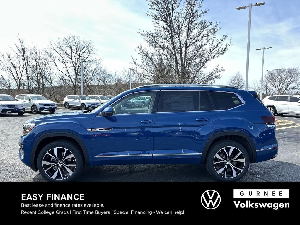 new 2025 Volkswagen Atlas car, priced at $51,411