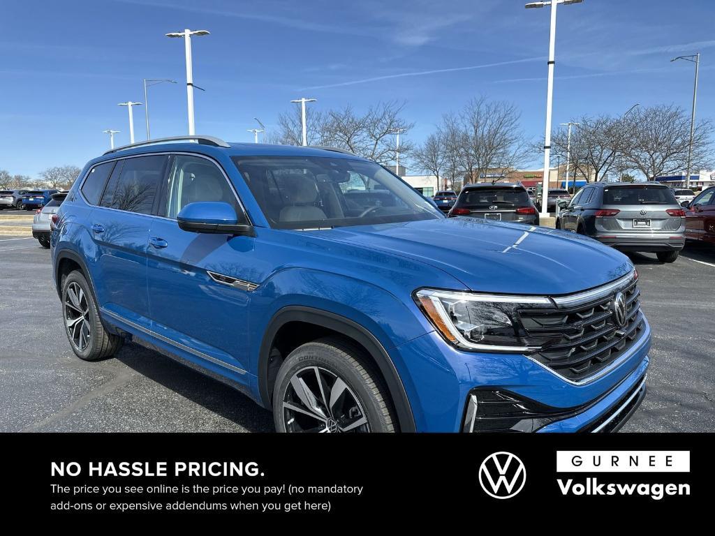 new 2025 Volkswagen Atlas car, priced at $51,411
