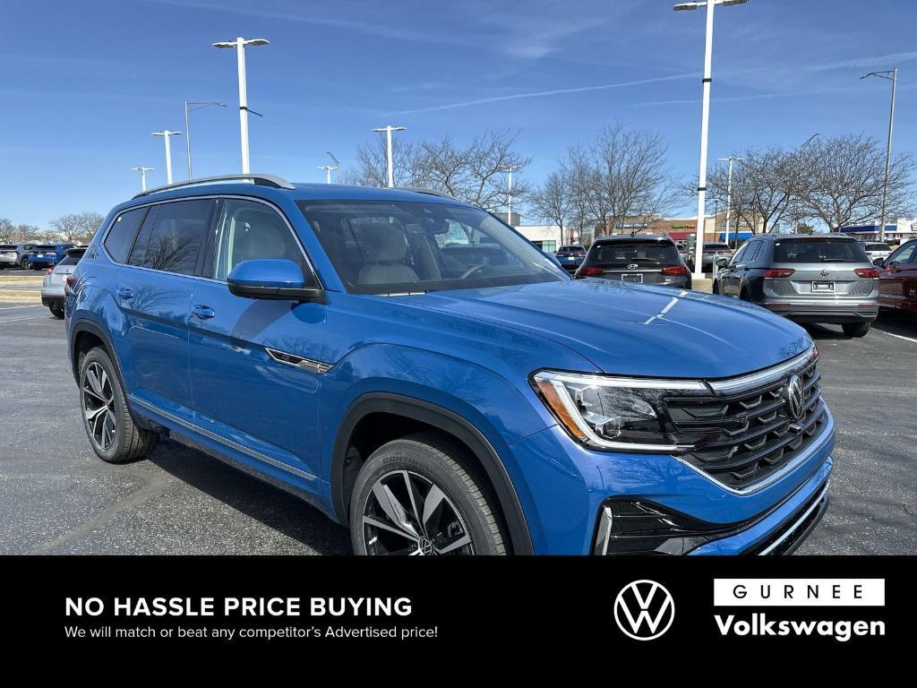 new 2025 Volkswagen Atlas car, priced at $50,911