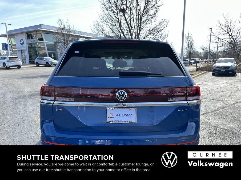 new 2025 Volkswagen Atlas car, priced at $51,411