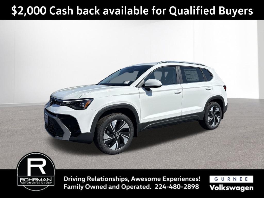 new 2025 Volkswagen Taos car, priced at $30,033