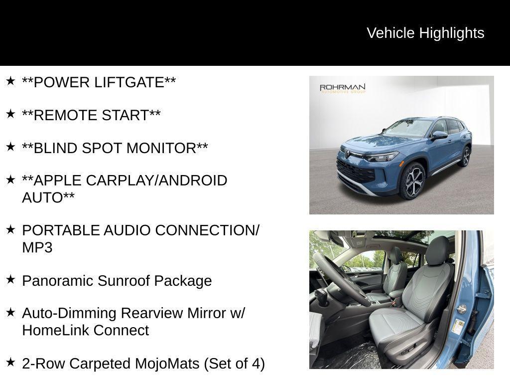 new 2025 Volkswagen Tiguan car