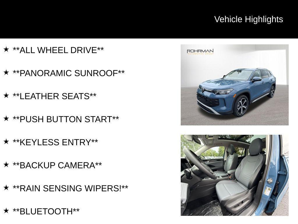 new 2025 Volkswagen Tiguan car