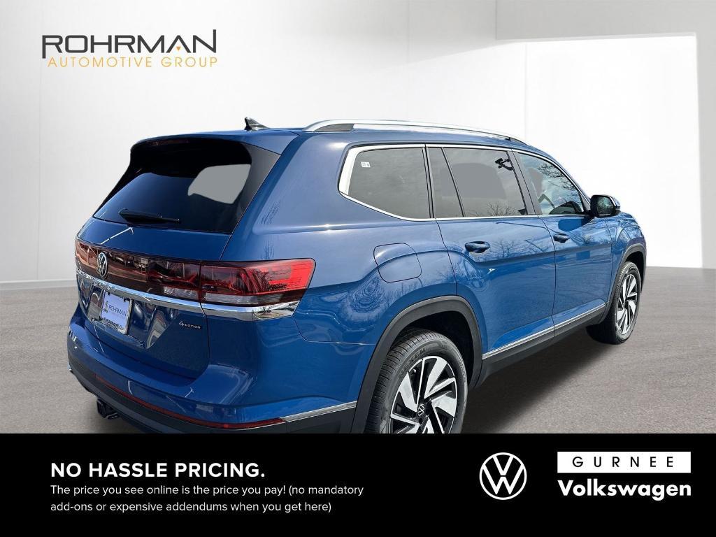 new 2025 Volkswagen Atlas car, priced at $46,670