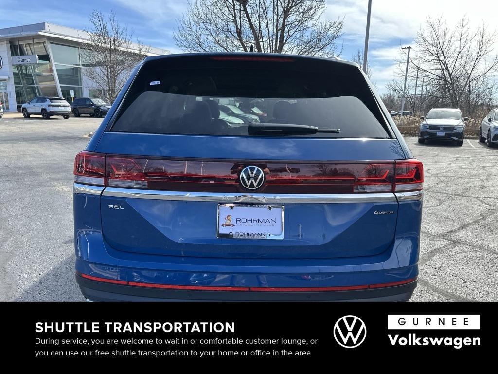 new 2025 Volkswagen Atlas car, priced at $47,170