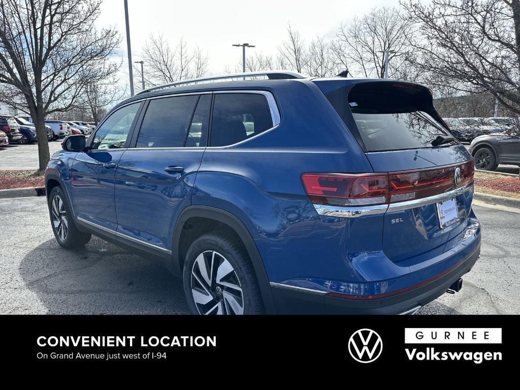 new 2025 Volkswagen Atlas car, priced at $47,170