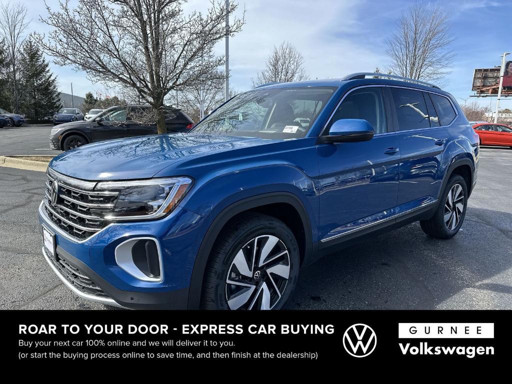 new 2025 Volkswagen Atlas car, priced at $47,170