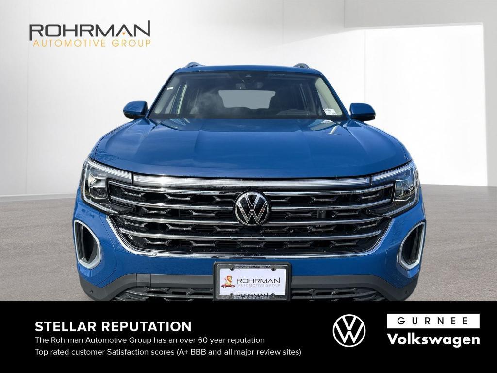 new 2025 Volkswagen Atlas car, priced at $46,670