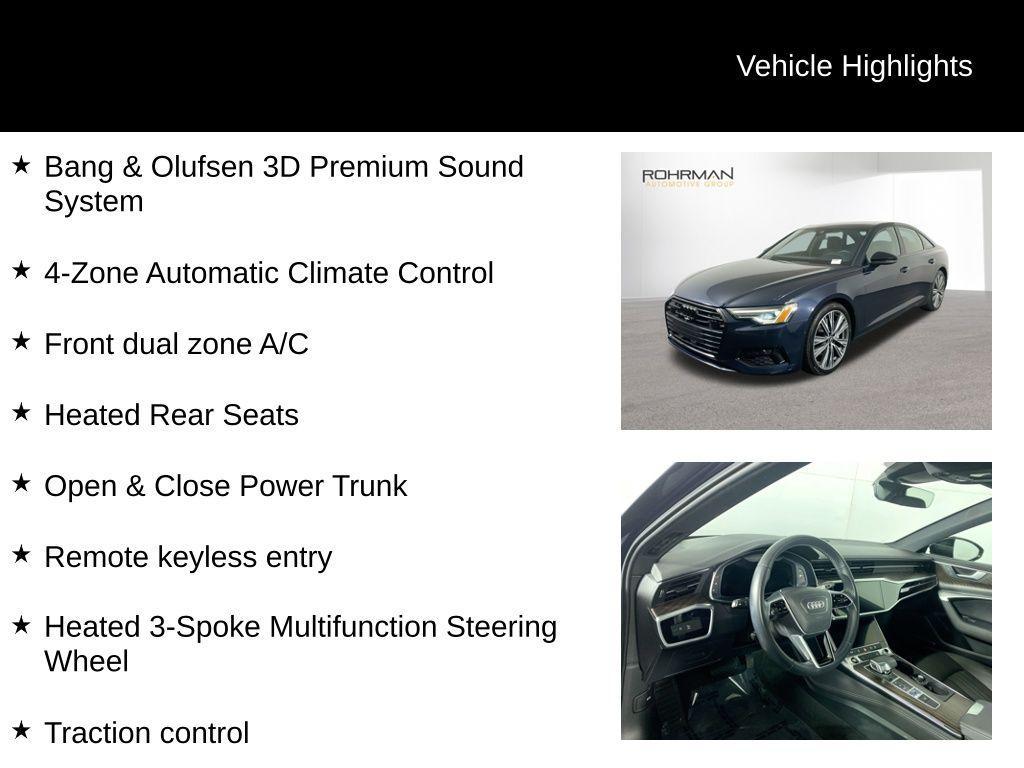 used 2021 Audi A6 car, priced at $25,498