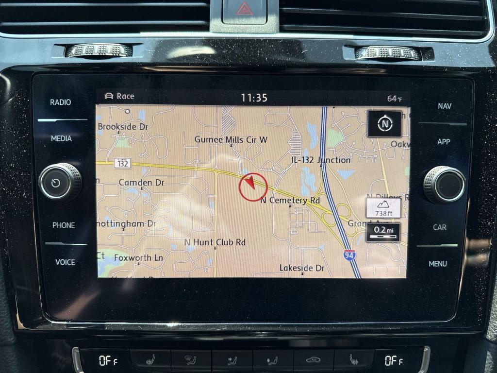 used 2019 Volkswagen Golf R car, priced at $31,999