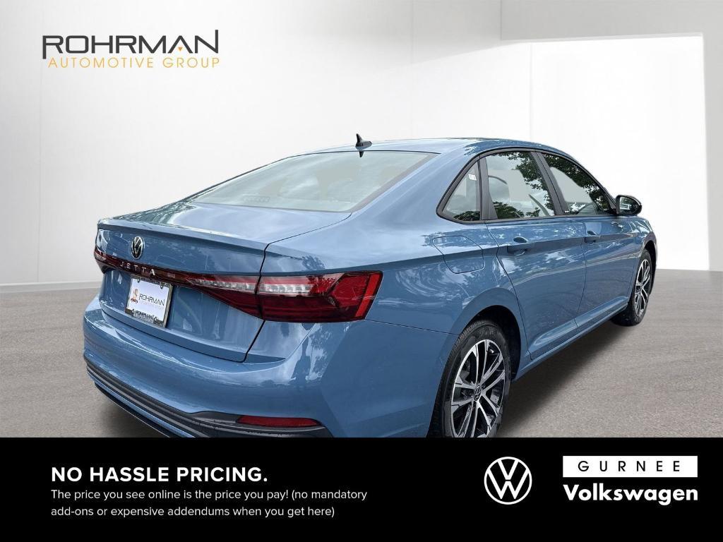 new 2025 Volkswagen Jetta car, priced at $25,024