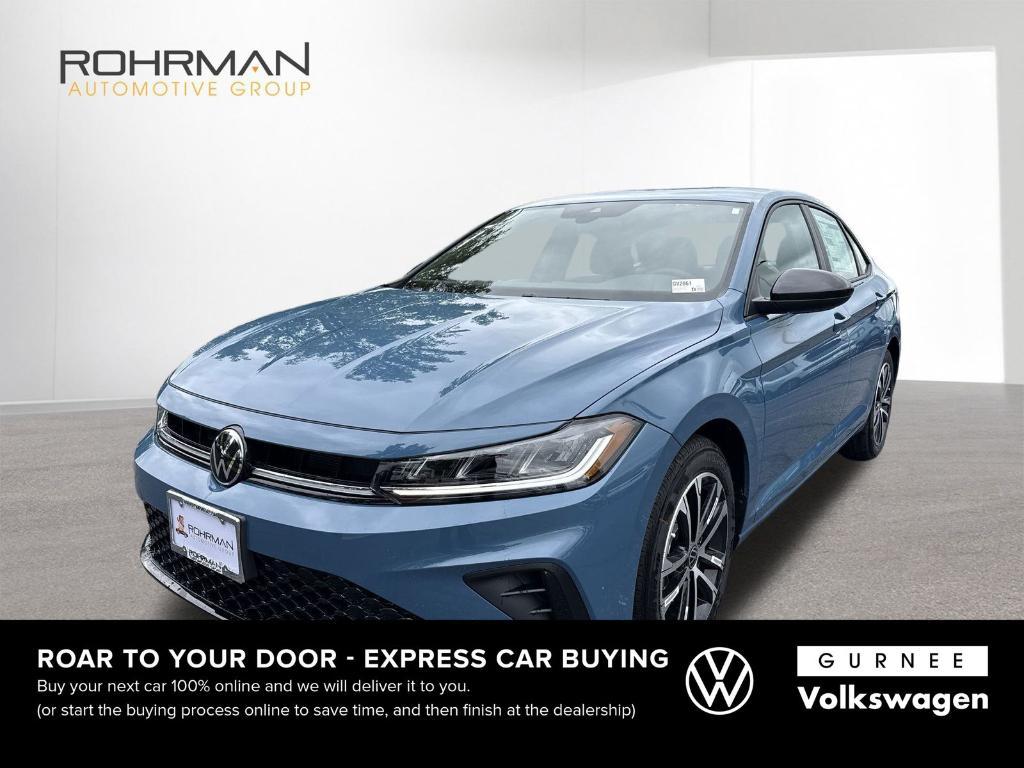 new 2025 Volkswagen Jetta car, priced at $25,024