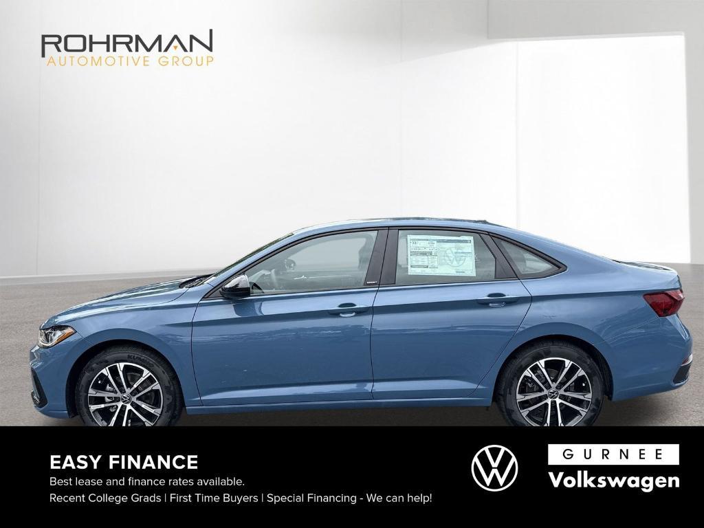 new 2025 Volkswagen Jetta car, priced at $25,024