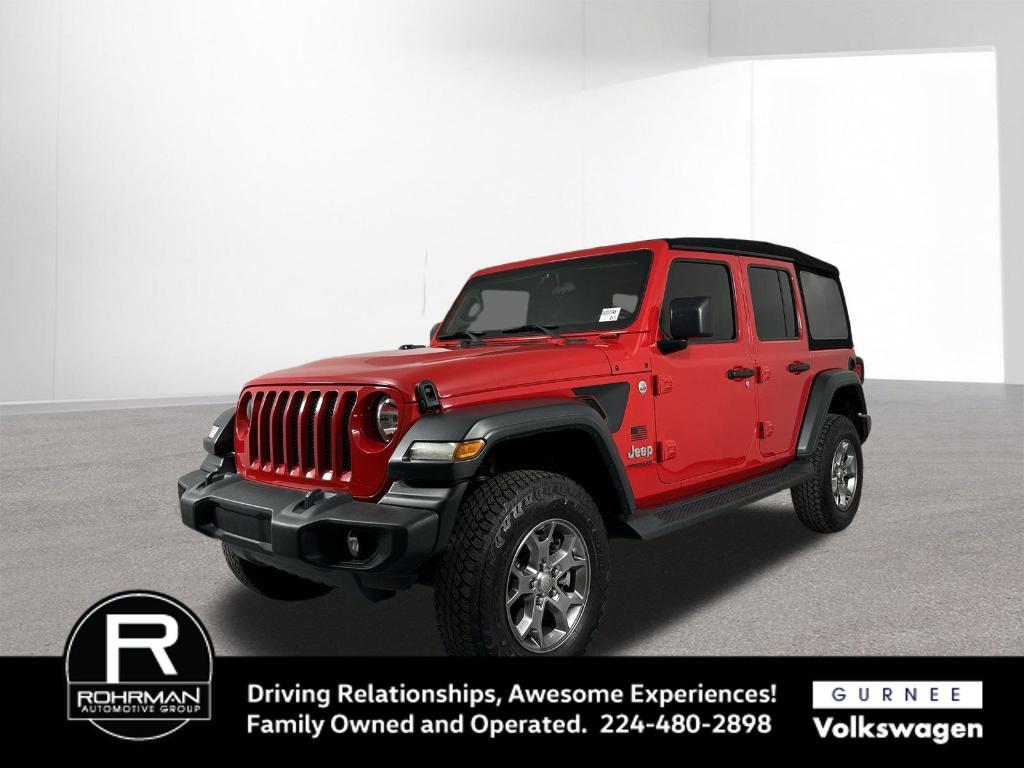 used 2020 Jeep Wrangler Unlimited car, priced at $26,669