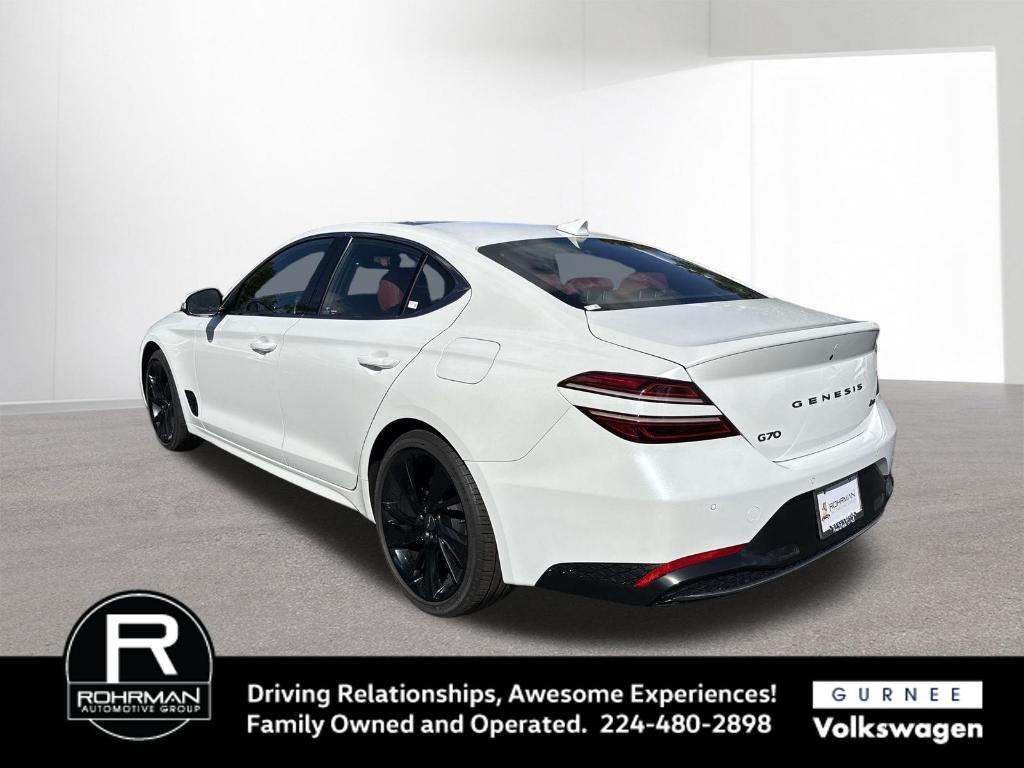 used 2023 Genesis G70 car, priced at $29,696