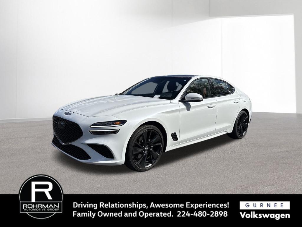 used 2023 Genesis G70 car, priced at $29,696