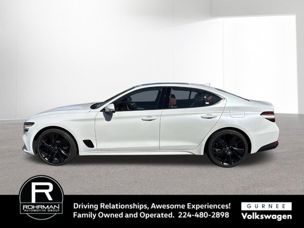 used 2023 Genesis G70 car, priced at $29,696