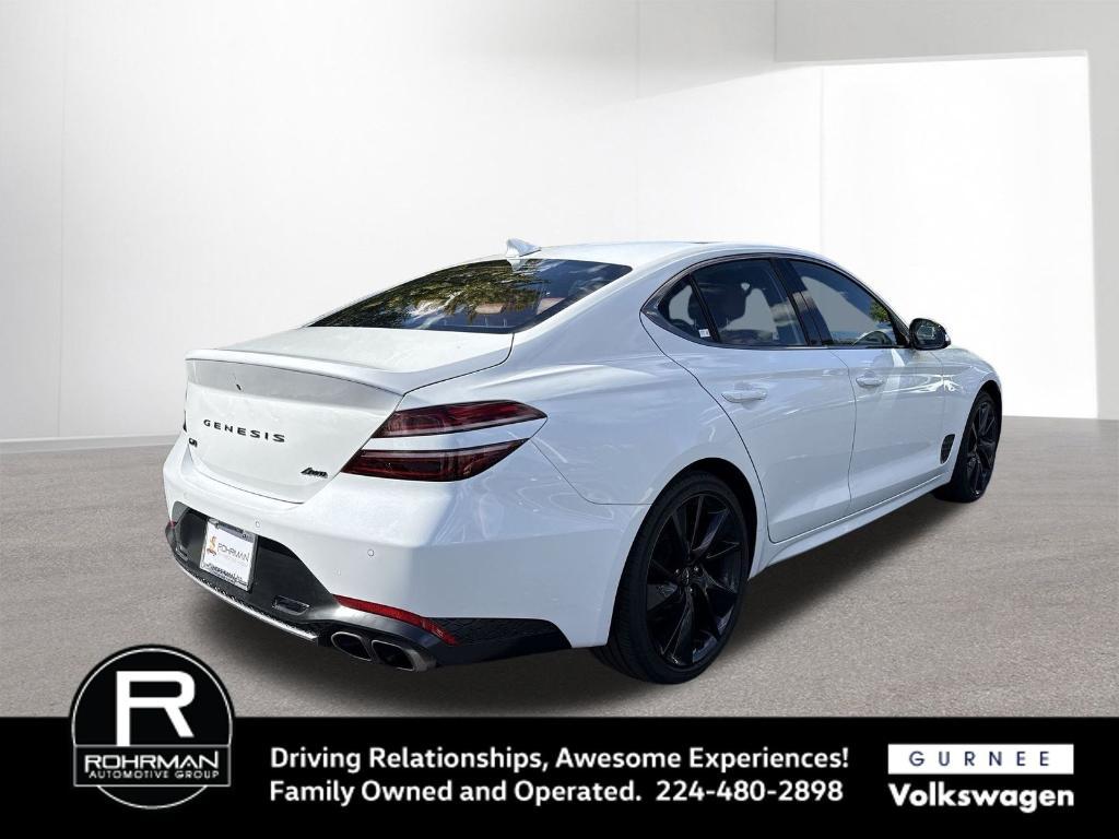 used 2023 Genesis G70 car, priced at $29,696