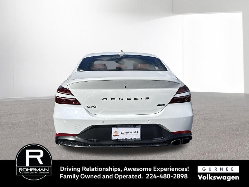 used 2023 Genesis G70 car, priced at $29,696