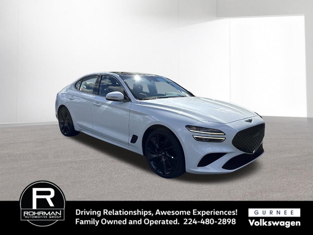 used 2023 Genesis G70 car, priced at $29,696