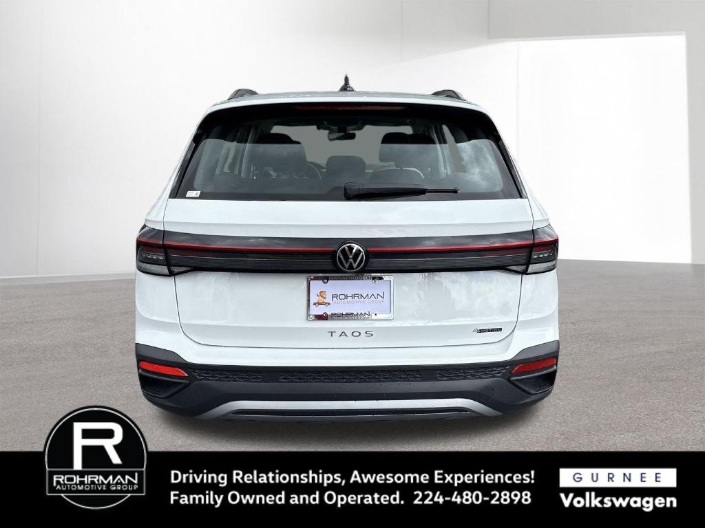 new 2025 Volkswagen Taos car, priced at $27,790