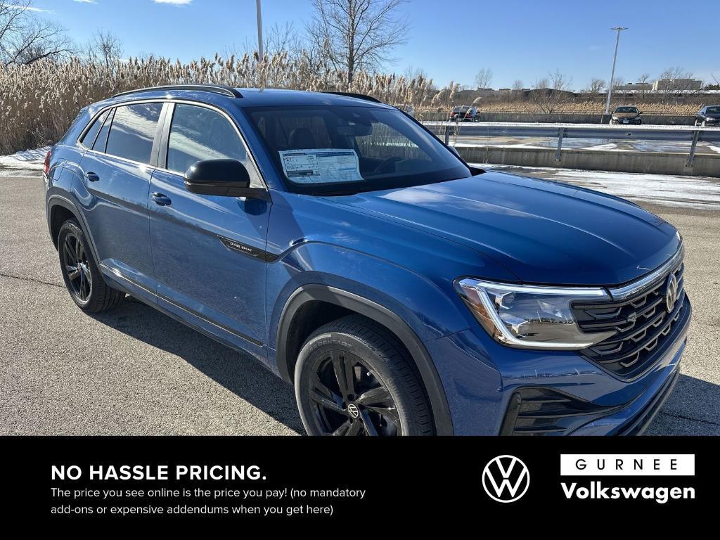 new 2025 Volkswagen Atlas Cross Sport car, priced at $48,200