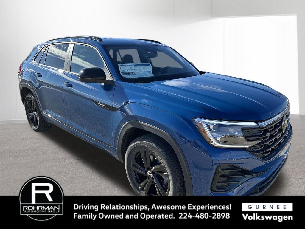 new 2025 Volkswagen Atlas Cross Sport car, priced at $47,700
