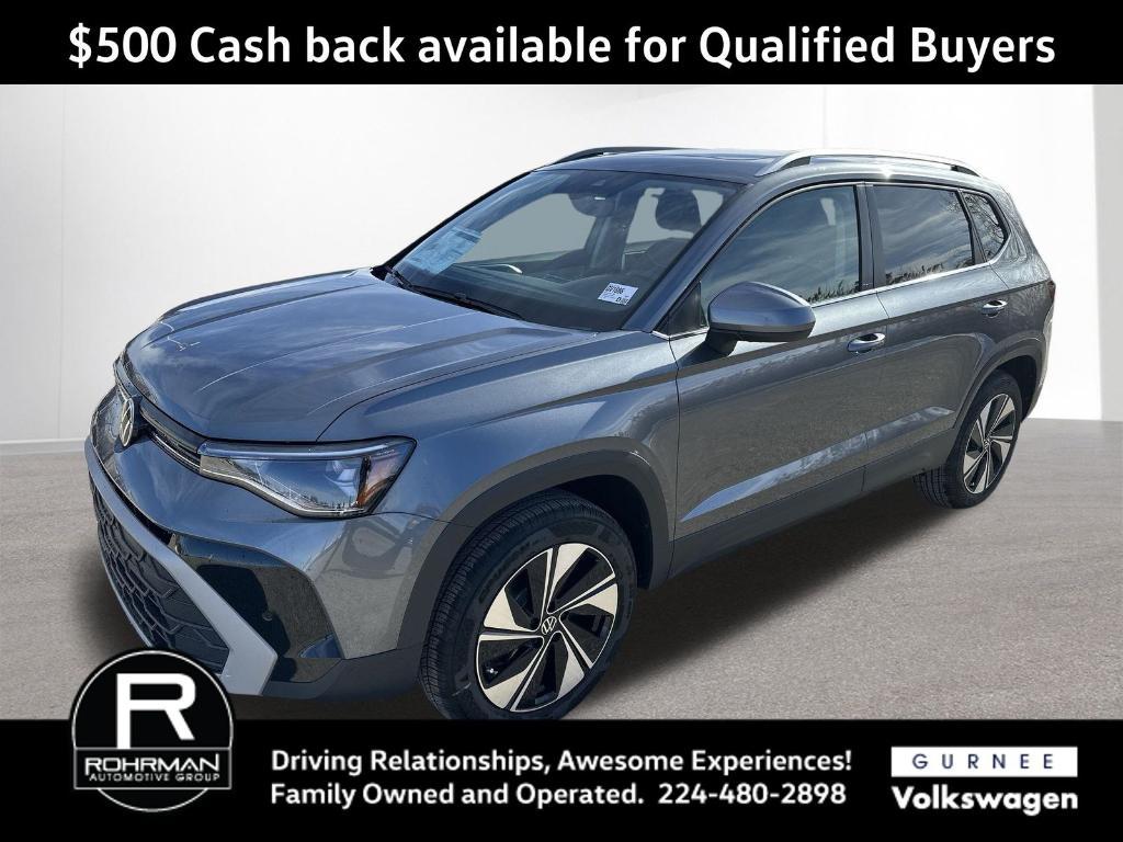 new 2025 Volkswagen Taos car, priced at $31,469