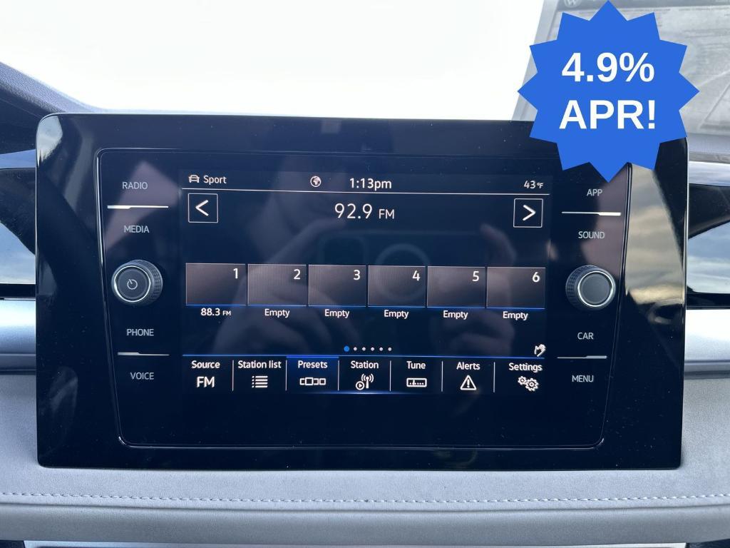 new 2025 Volkswagen Taos car, priced at $31,969