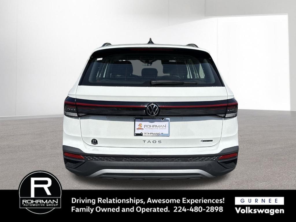 new 2025 Volkswagen Taos car, priced at $28,669