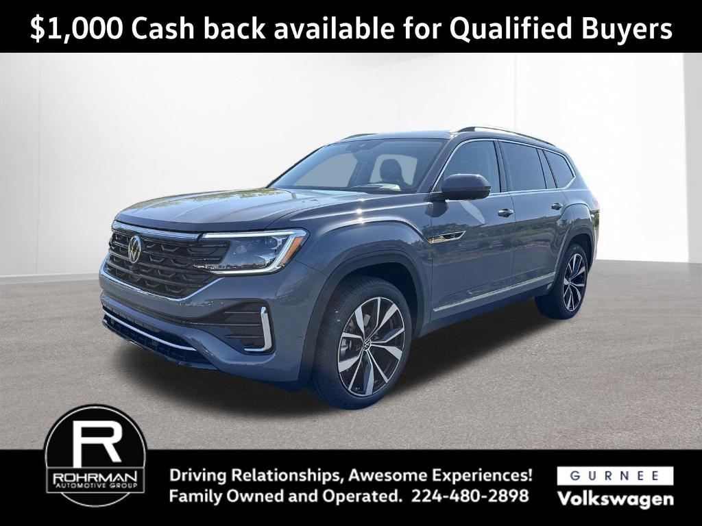 new 2026 Volkswagen Atlas car, priced at $55,833