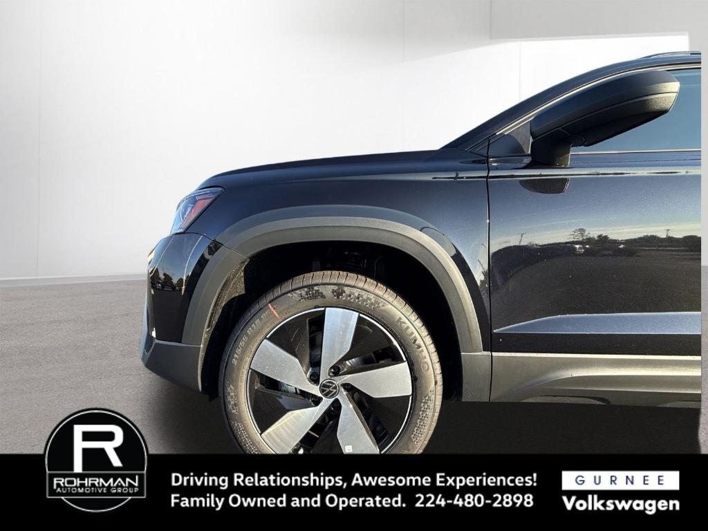 new 2025 Volkswagen Taos car, priced at $28,170