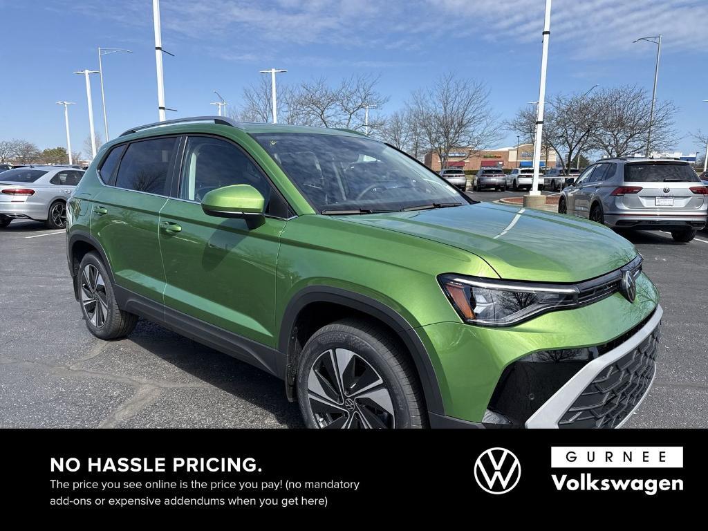 new 2025 Volkswagen Taos car, priced at $29,870
