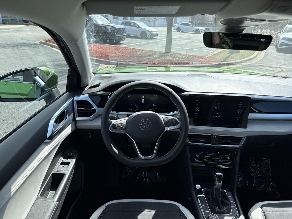 new 2025 Volkswagen Taos car, priced at $29,870