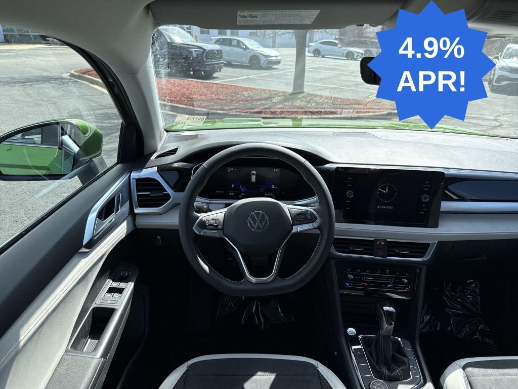 new 2025 Volkswagen Taos car, priced at $32,970