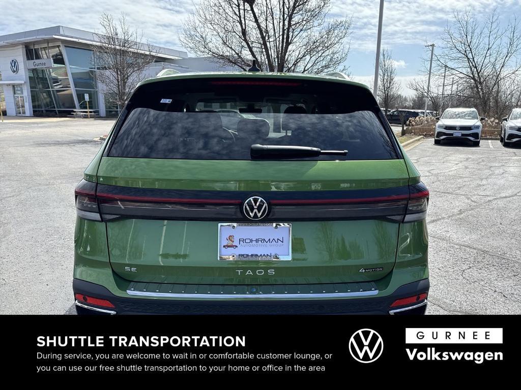 new 2025 Volkswagen Taos car, priced at $29,870