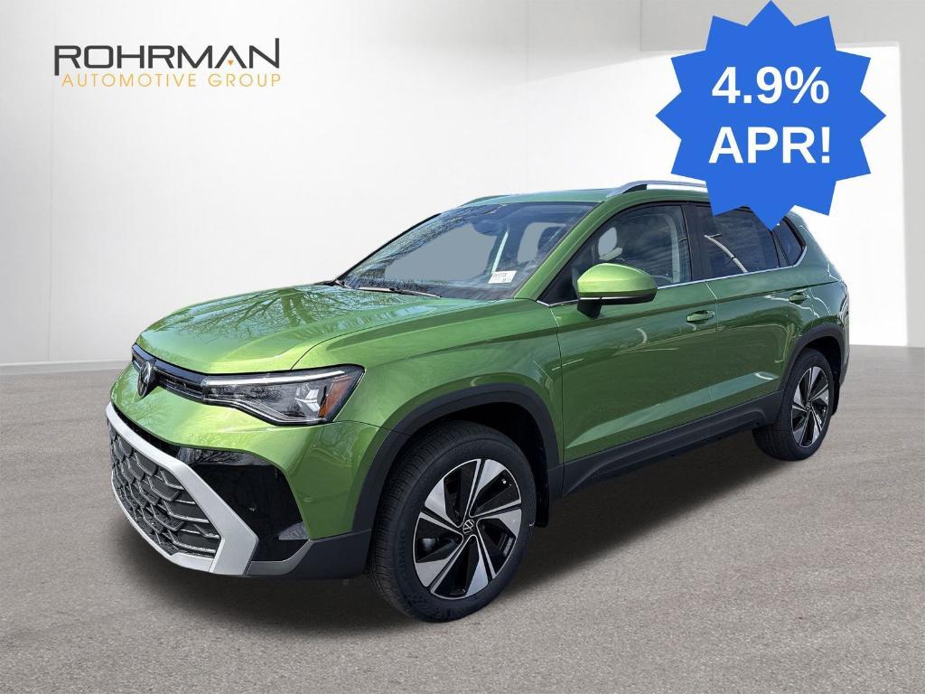 new 2025 Volkswagen Taos car, priced at $32,970