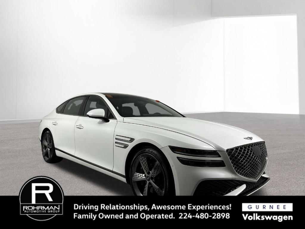 used 2023 Genesis G80 car, priced at $46,999
