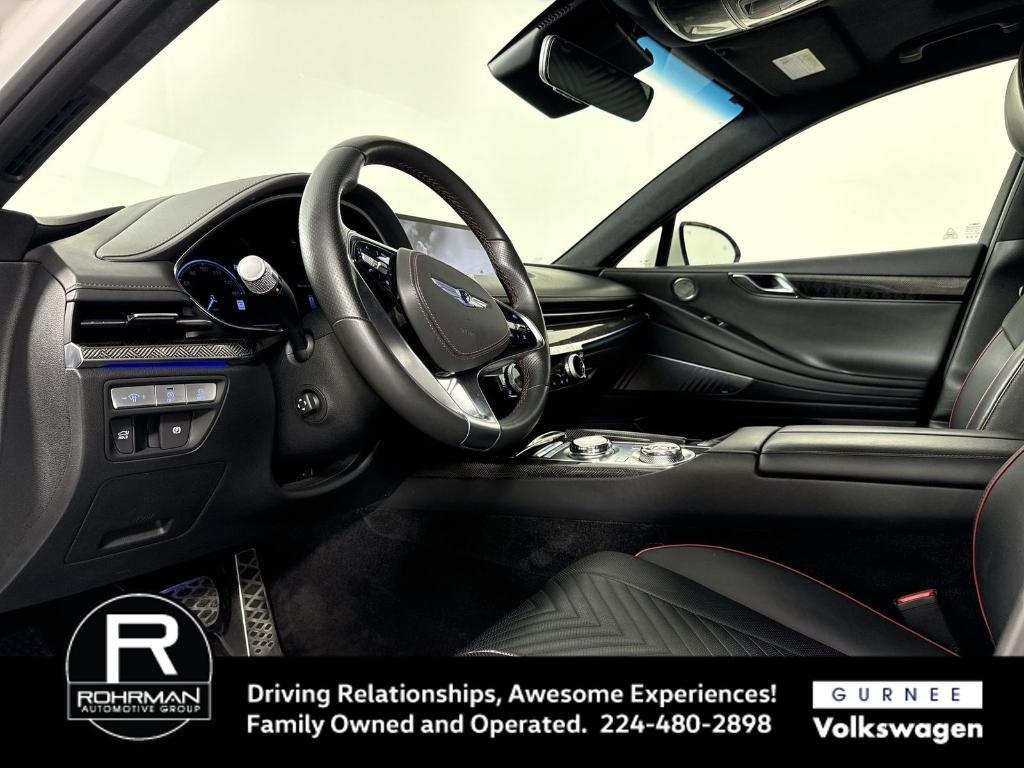 used 2023 Genesis G80 car, priced at $46,999