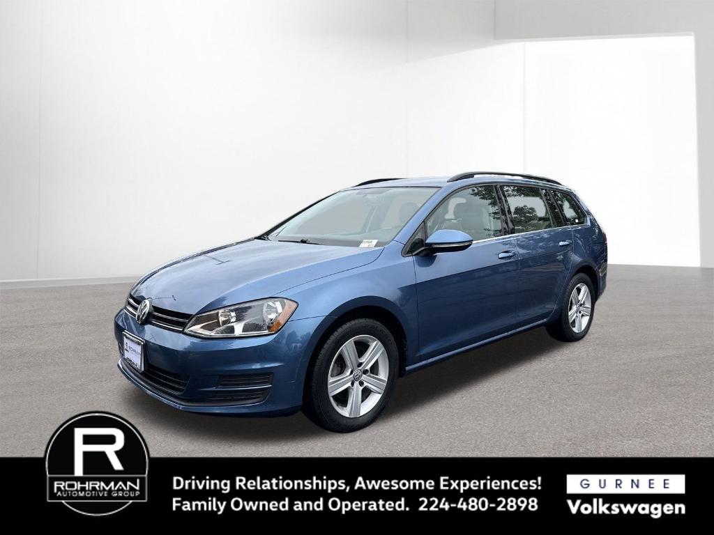 used 2015 Volkswagen Golf SportWagen car, priced at $12,483