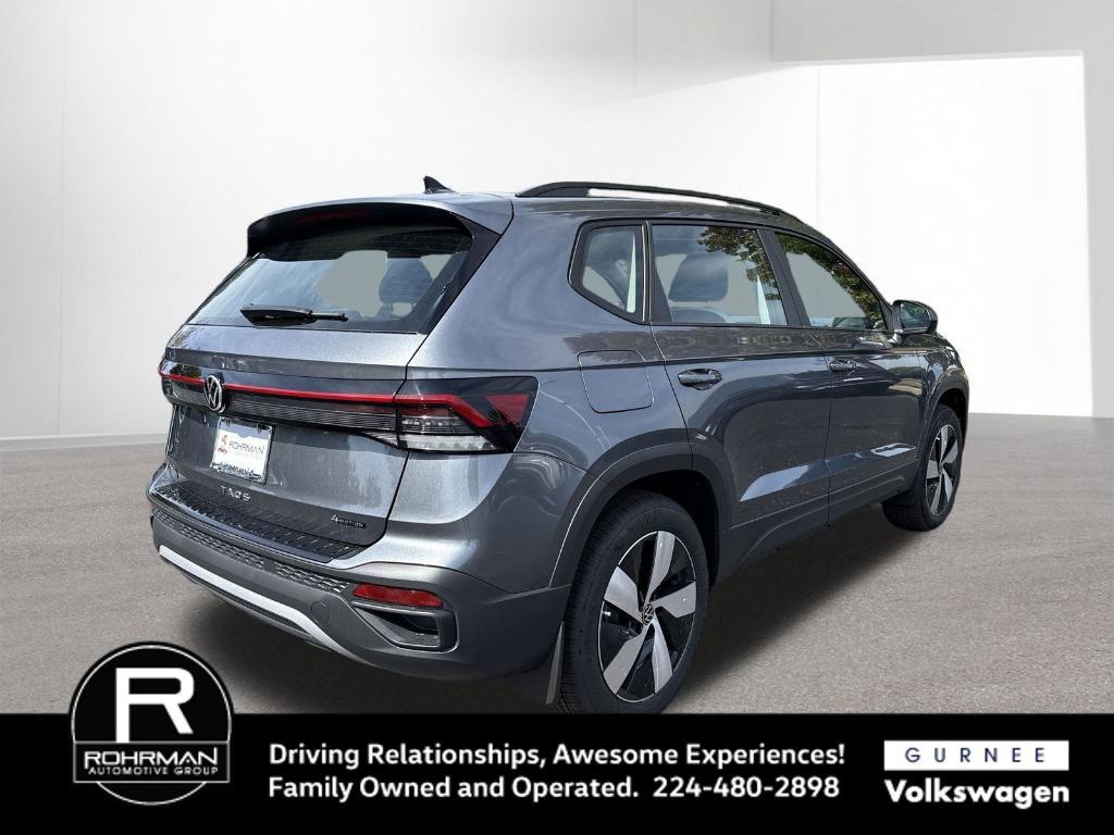 new 2025 Volkswagen Taos car, priced at $22,499