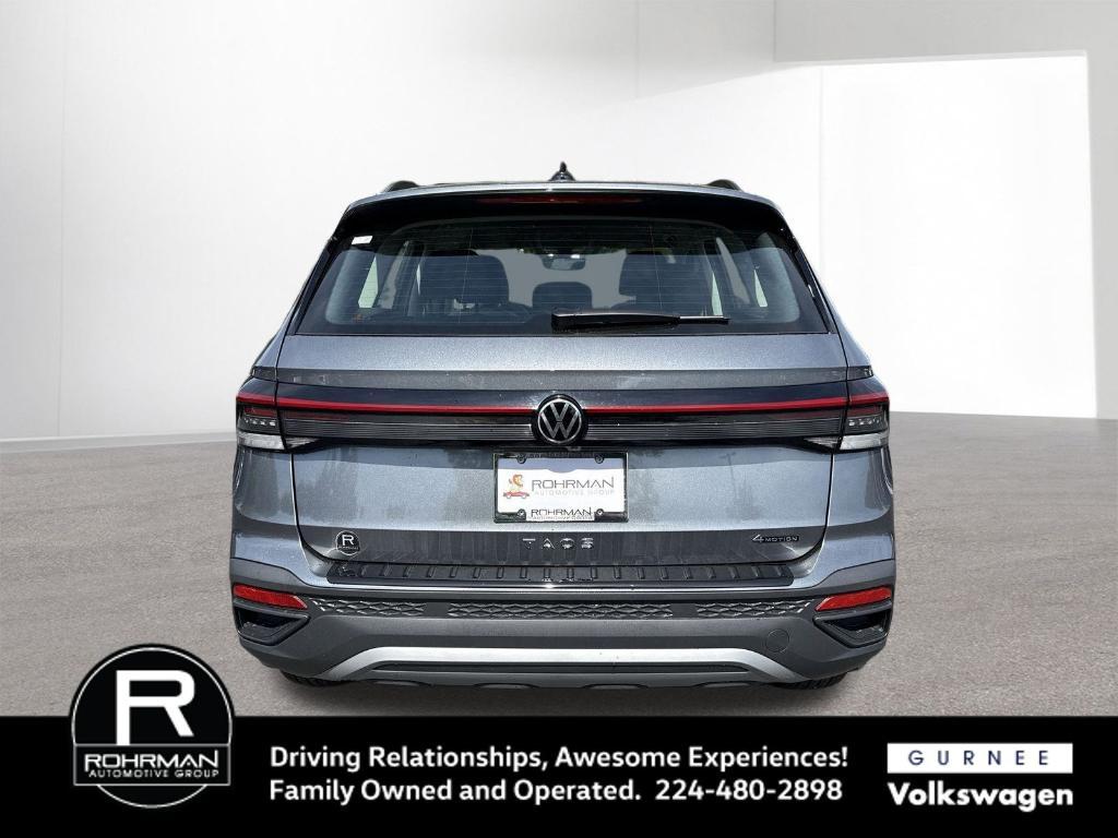 new 2025 Volkswagen Taos car, priced at $22,499