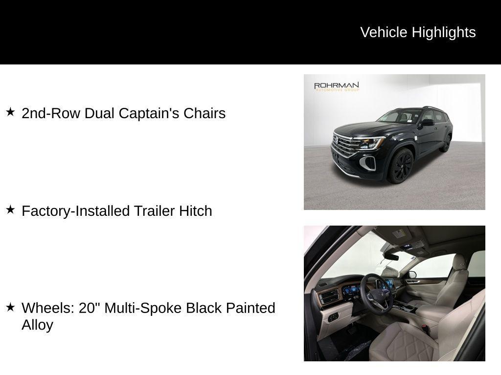 used 2025 Volkswagen Atlas car, priced at $37,239