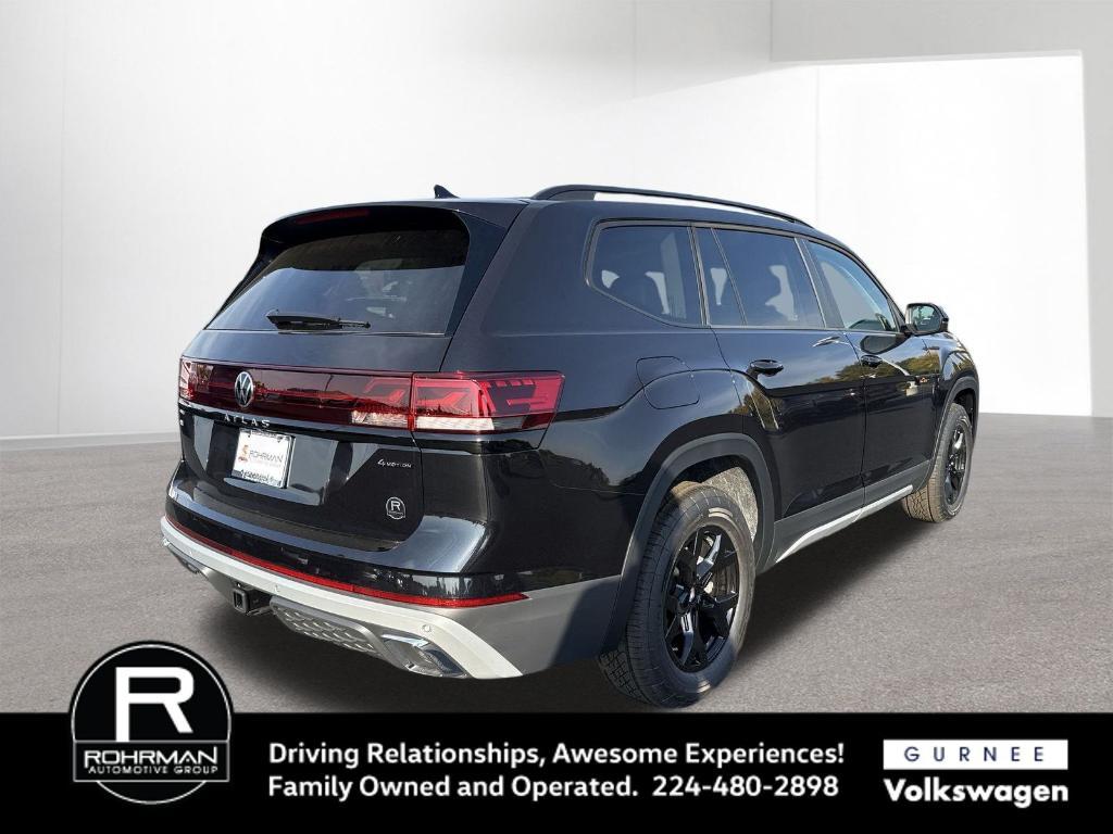 new 2025 Volkswagen Atlas car, priced at $40,605