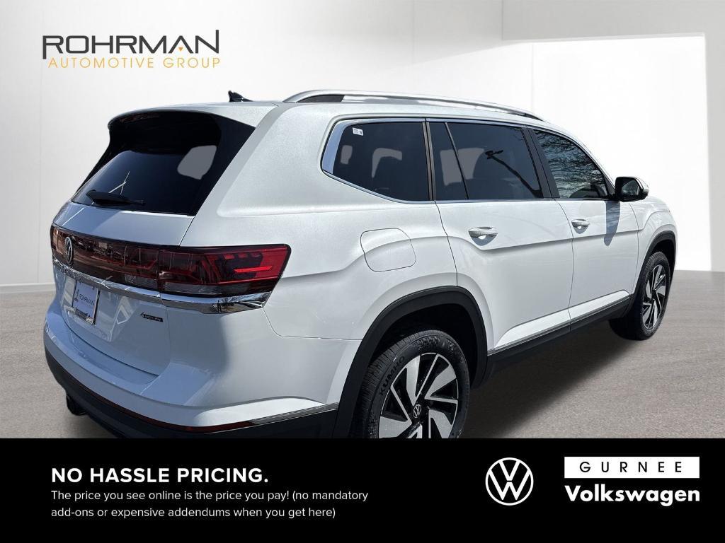 new 2025 Volkswagen Atlas car, priced at $47,504